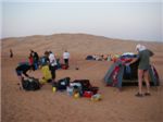 Наш лагерь в пустыне