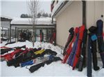 Парковка для лыж