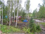 Палаточный лагерь у порога