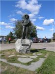 Памятник финскому рыбаку
