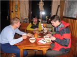 Ужин в Замковской хате