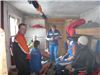 Обед в  избе трудников